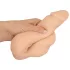 Fleshlight - Mr. Limpy - dildo mare realist (culoare naturală)