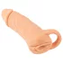 Nature Skin - prelungitor penis și vagin artificial - 18cm - culoare naturală