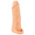 Nature Skin - prelungitor penis și vagin artificial - 18cm - culoare naturală