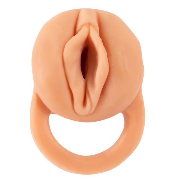 Nature Skin - prelungitor penis și vagin artificial - 18cm - culoare naturală