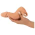 Nature Skin - prelungitor penis și vagin artificial - 18cm - culoare naturală