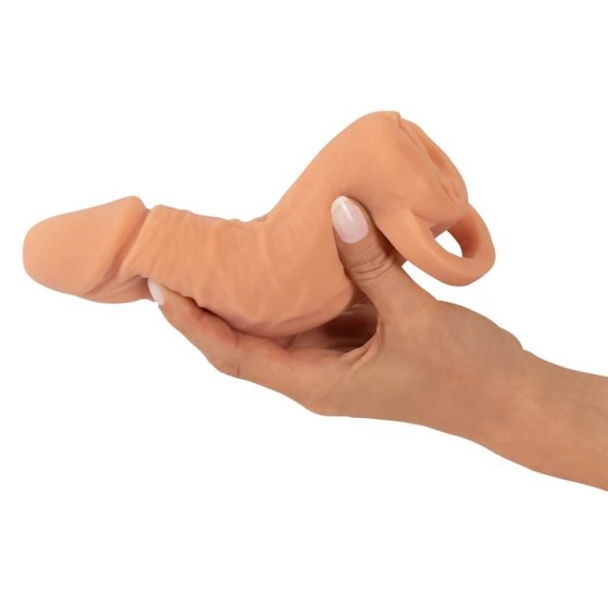 Nature Skin - prelungitor pentru penis și vagin artificial - 18cm (natural)