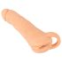 Nature Skin - vagin artificial și prelungitor penis - 23cm culoare naturală