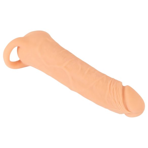 Nature Skin - vagin artificial și prelungitor penis - 23cm culoare naturală
