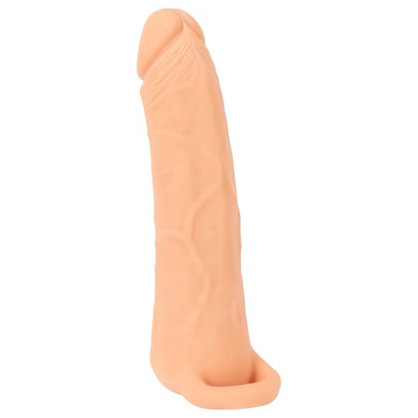 Nature Skin - vagin artificial și prelungitor penis - 23cm culoare naturală