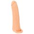 Nature Skin - vagin artificial și prelungitor penis - 23cm culoare naturală