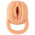 Nature Skin - vagin artificial și prelungitor penis - 23cm culoare naturală