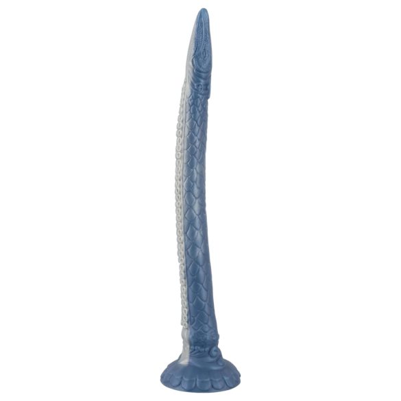 Beasty Cocks Eel of Ecstasy - dildo extra lung (albastru)