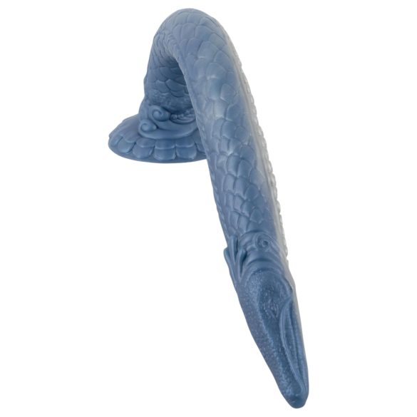 Beasty Cocks Eel of Ecstasy - dildo extra lung (albastru)