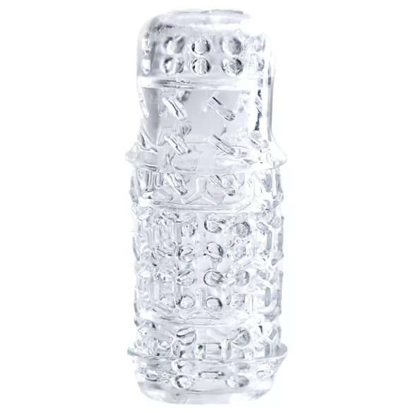 The Handy - Masturbator pentru bărbați - Textură TrueGrip Gen 2 - transparent