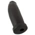 Realistixxx Real Giant - dildo realist uriaș - 30 cm - negru
