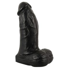 Realistixxx - dildo realist cu testicule - 22 cm - negru