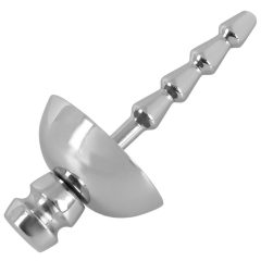 Plug pentru penis - dilatator uretral din metal (argintiu)