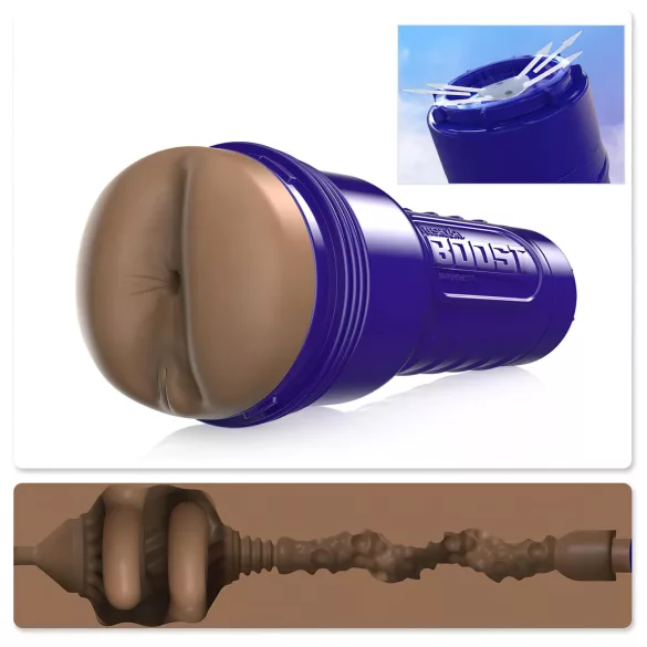 Fleshlight Boost Blast - masturbator realist tip popou - maro