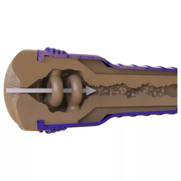 Fleshlight Boost Blast - masturbator realist tip popou - maro