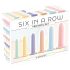 Six in a Row - set antrenori dildouri - 6 bucăți (colorate)