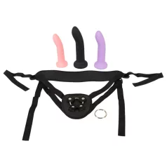 You2Toys - set dildo cu ham - negru