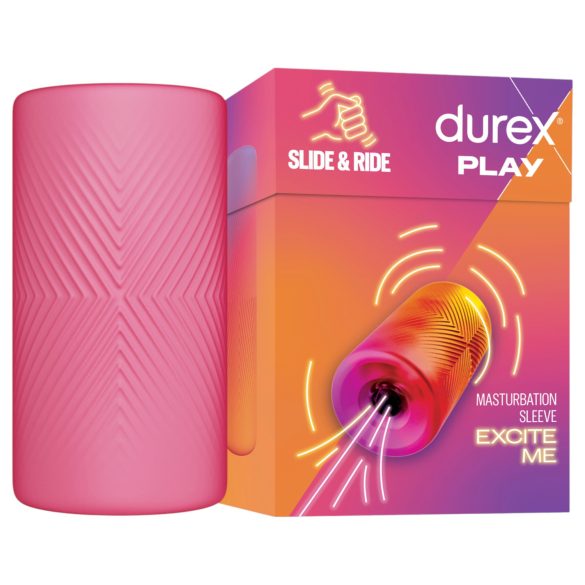 Durex Alunecă & Plimbă - masturbator (roz)
