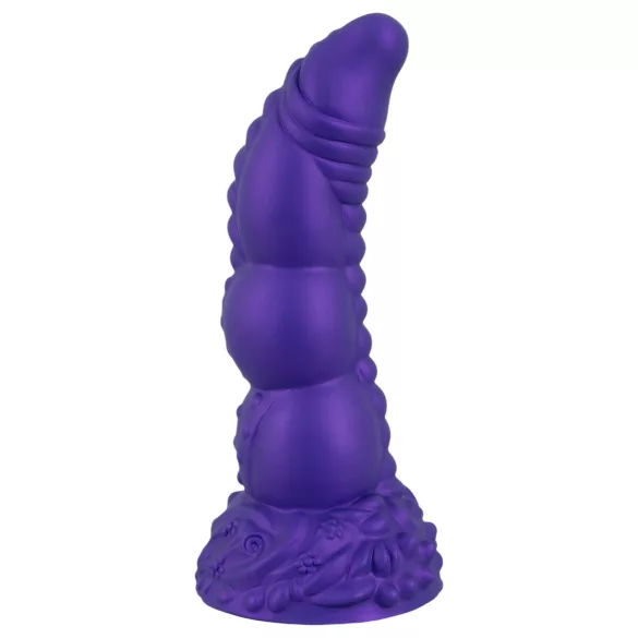 Beasty Cocks - dildo demon pentru penetrare - silicon mov