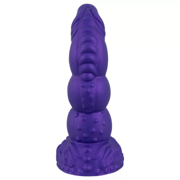 Beasty Cocks - dildo demon pentru penetrare - silicon mov