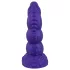Beasty Cocks - dildo demon pentru penetrare - silicon mov