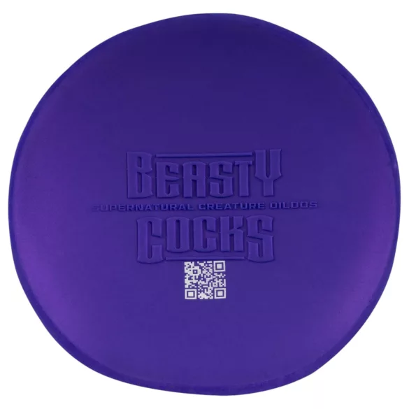 Beasty Cocks - dildo demon pentru penetrare - silicon mov