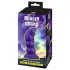 Beasty Cocks - dildo demon pentru penetrare - silicon mov