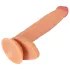 Realistixxx - dildo realist mare cu testicule - silicon natur