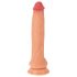 Realistixxx Real Giant - dildo uriaș cu testicule extra mari (natur)