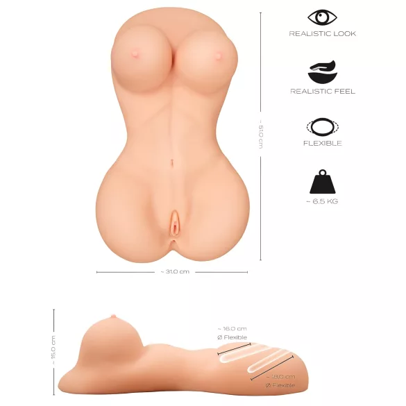 Realistixxx - torzo feminin realist - masturbator realist