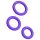 Set de Inele Peniene ROMP Remix Trio, 3 buc (violet)