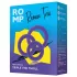 ROMP Remix Trio - set inele pentru penis - 3 bucăți - mov