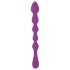 You2Toys - Dildo flexibil violet cu bile pentru plăceri senzuale