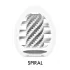 TENGA Egg Spiral Stronger - masturbator tip ou - set 6 bucăți