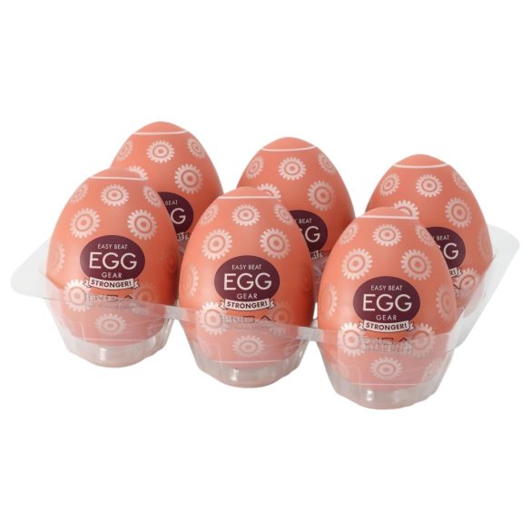 Ouă TENGA Gear Stronger - set 6 masturbatoare pentru plăceri intense