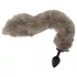 You2Toys - dop anal din silicon cu coadă - gri