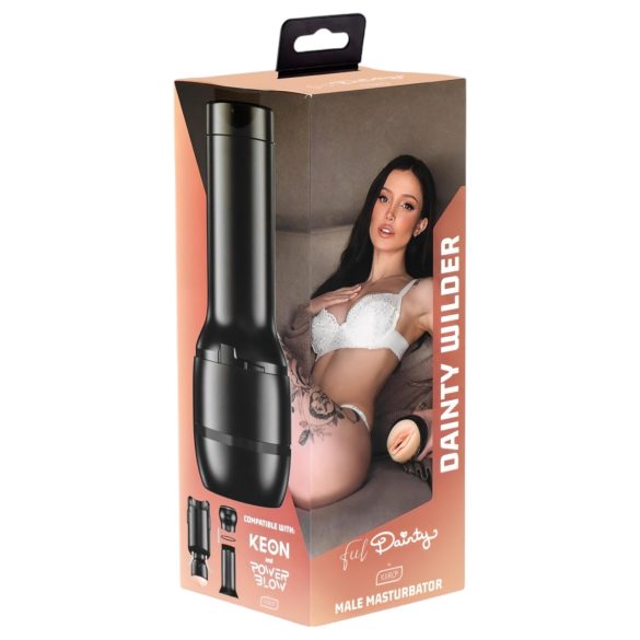 Kiiroo Dainty Wilder - vagin artificial - PowerBlow compatibil (natural)