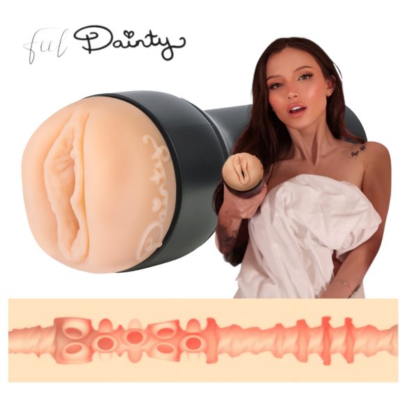 Kiiroo Dainty Wilder - vagin artificial compatibil PowerBlow (culoare naturală)