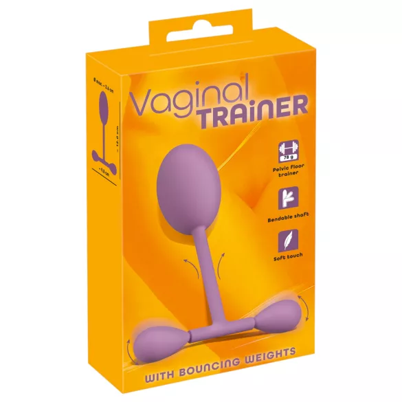 You2Toys - trainer intim - exerciții Kegel - silicon mov