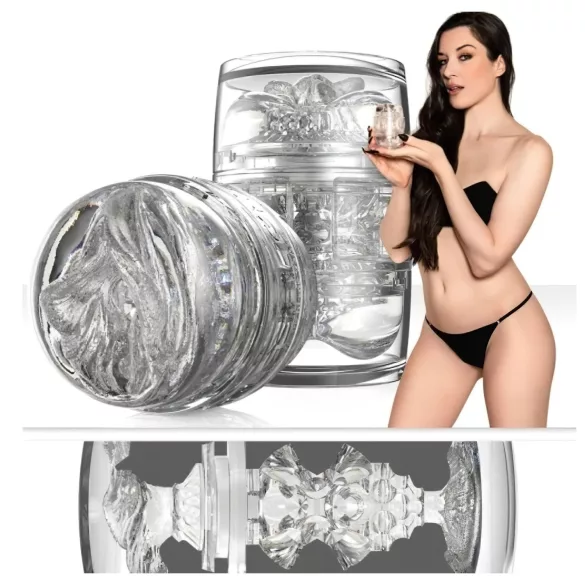 Fleshlight Quickshot Stoya - masturbator de călătorie (transparent)