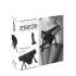 You2Toys - dildo cu ham ajustabil - negru