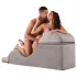 Liberator Aria Flip Chase - fotoliu tantra - catifea gri