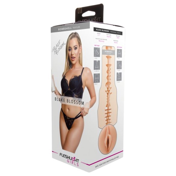 Fleshlight - masturbator realist vagin Blake Blossom Bombshell - silicon natur