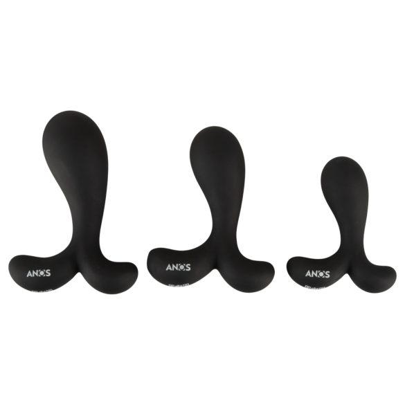 ANOS - set de dopuri anale pentru antrenament (negru)