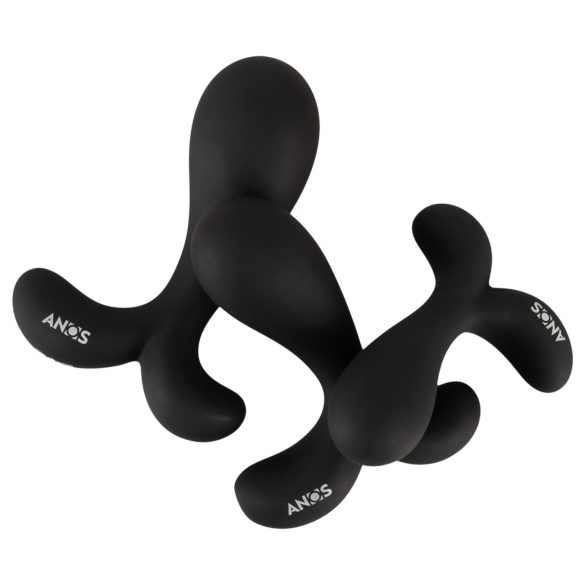 ANOS - set de dopuri anale pentru antrenament (negru)