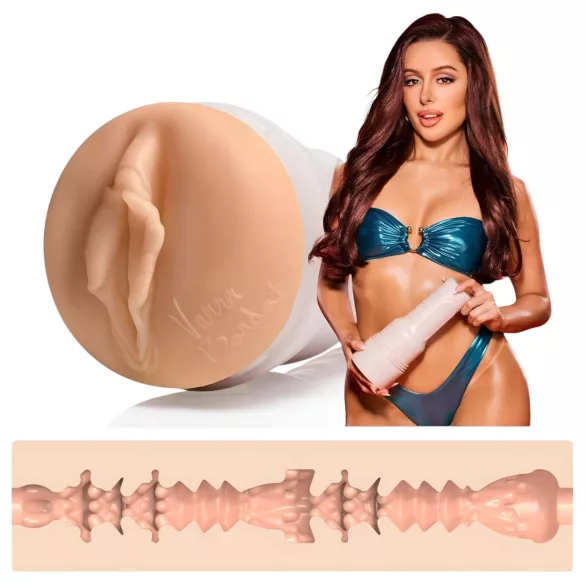 Fleshlight Vanna Bardot - masturbator realist vagin - silicon natur