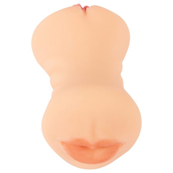 Nature Skin - masturbator vagin și gură - material realist culoare natur