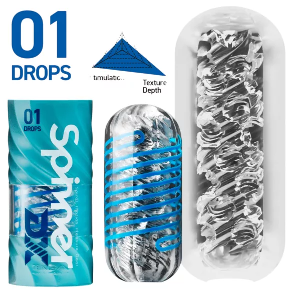 TENGA Spinner DX - masturbator (transparent)