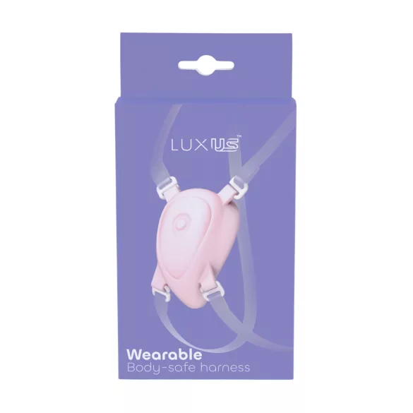 Luxus - ham pentru vibrator clitoral, alb