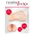 Realistixxx Real Stroker - vaginǎ și masturbator anal realist (culoare corporală)